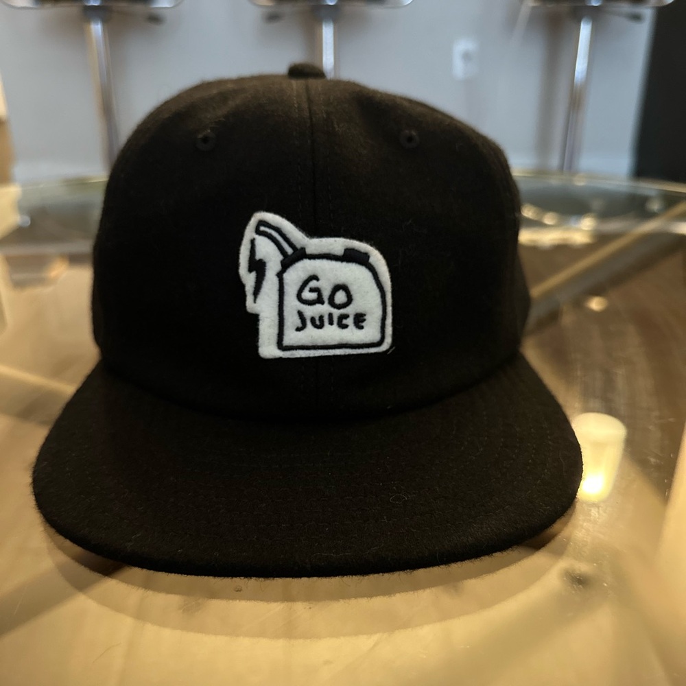 Vintage motorcycle, car racing cap, nwt, felt, snap back, revival, Handbuilt